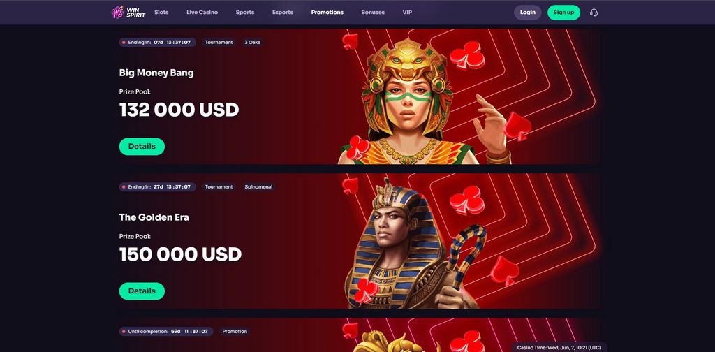 Valutazione del casinò online WinSpirit 2025